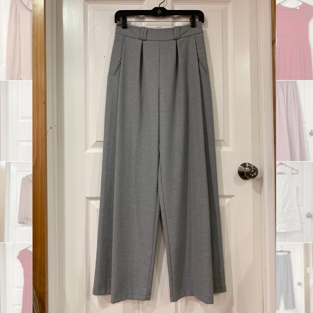 Gray Topshop trousers
